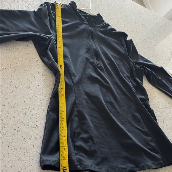 ALO Yoga Alosoft 1/2 Zip Rapid Pullover - Gray - Picture 8 of 8